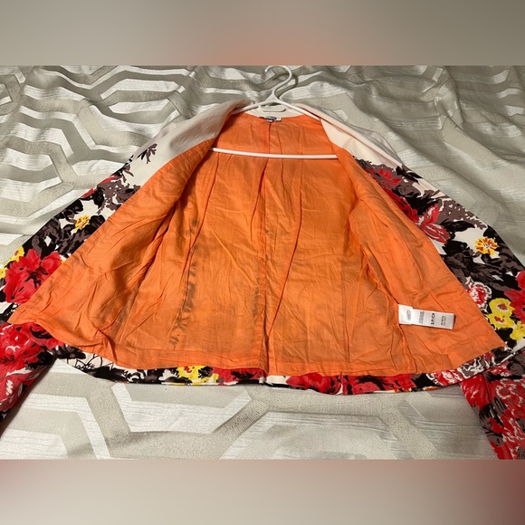 NWOT BUFFALO David Bitton Spring Floral Blazer, Size Small - Picture 4 of 6